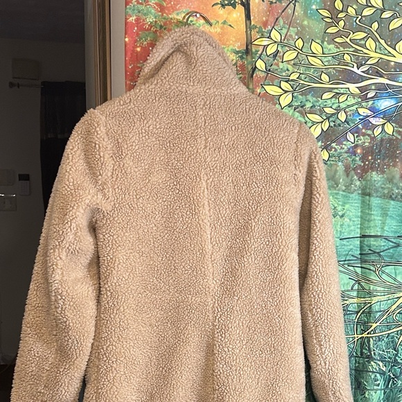 Abercrombie & Fitch Tan Sherpa Jacket w Pockets: New No Tags - Picture 5 of 8